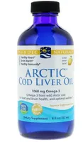 Nordic Naturals - Arctic Cod Liver, Cod liver oil, 1060mg, Lemon, Liquid, 237 ml
