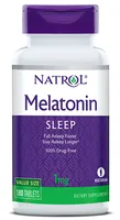 Natrol - Melatonina, 1mg, 180 tabletek