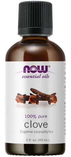 Now Foods - Olejek Eteryczny, Clove Oil, Płyn, 59 ml