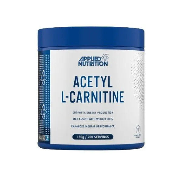 Applied Nutrition - L-karnityna, Acetyl L-Carnitine, Proszek, 150g
