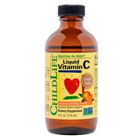 Child Life - Witamina C, dla Dzieci, Natural Orange, Płyn, 118 ml