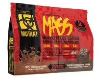 Mutant - Mass 2 Flavours, Gainer, Triple Chocolate & Chocolate Fudge Brownie, Proszek, 2720g