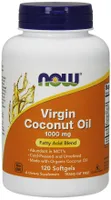 NOW Foods - Coconut Oil, Virgin, 1000mg, 120 Softgeles