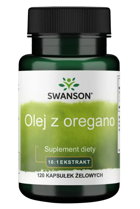  Olej z Oregano 10:1 Ekstrakt - 120 softgels (EAN 087614110165)