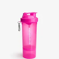 SmartShake, Slim Series, Shaker Neon Pink, Capacity, 500 ml