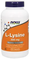 NOW Foods - L-Lysine, 500mg, 250 capsules