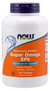 NOW Foods - Super Omega EPA Molecularly Distilled, 120 kapsułek miękkich