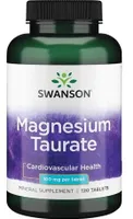 Swanson - Taurynian Magnezu, 120 tabletek