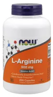 NOW Foods - L-Arginine, 500mg, 250 Capsules