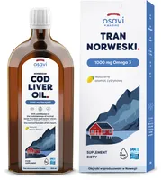 Osavi - Norwegian Fish Oil, 1000mg Omega 3, Lemon, 500 ml