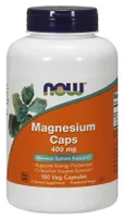 NOW Foods - Magnesium, 400mg, 180 Capsules