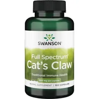 Swanson - Cat's Claw, Cat's Claw, 500mg, 100 Capsules