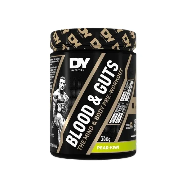 Dorian Yates - Blood and Guts, Pear-Kiwi, Proszek, 380g