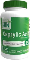 Caprylic Acid, 600mg - 100 softgels