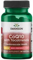 Swanson - Coenzyme Q10 with 10mg Tocotrienols, 100mg, 60 Softgeles