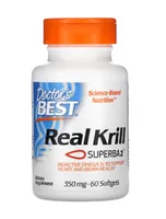 Doctor's Best - Krill Oil, 350 mg, 60 Softgeles