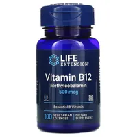 Life Extension - Vitamin B12, 500mcg, 100 lozenges
