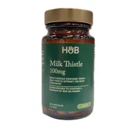 Holland & Barrett - Ostropest Plamisty, Milk Thistle, 100mg, 30 kapsułek