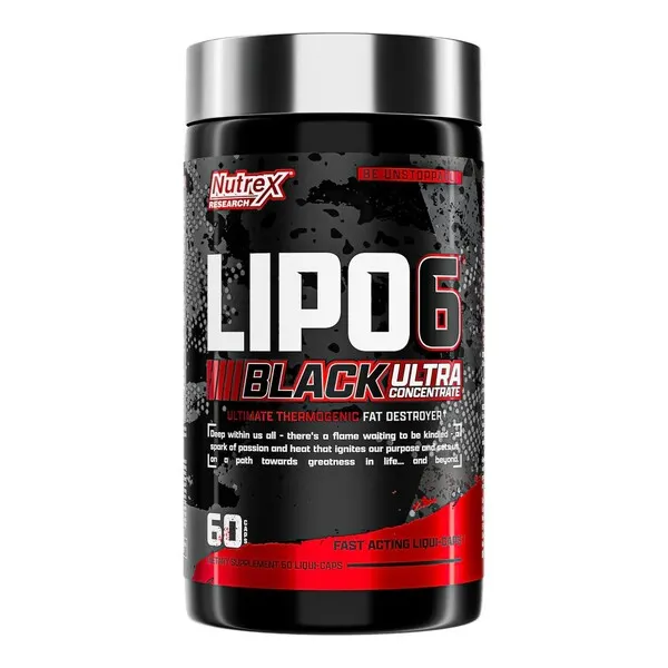 Nutrex - Spalacz Tłuszczu Lipo-6 Black Ultra Concentrate, 60 kapsułek