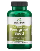 Swanson - Fenugreek Seeds, 610mg, 90 Capsules