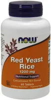 NOW Foods - Red Yeast Rice Concentrated 10:1 Extract, 60 tabletek