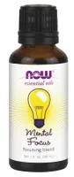 NOW Foods - Essential Oil, Mental Focus Oil, Liquid, 30 ml