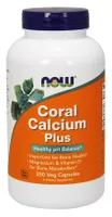 NOW Foods - Coral Calcium Plus, Lime, 250 Vegetarian Softgels