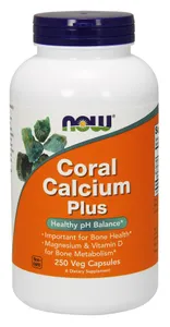 NOW Foods - Coral Calcium Plus, Wapno, 250 vkaps