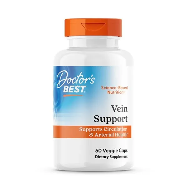 Doctor's Best - Vein Support +  DiosVein i MenaQ7, 60 vkaps