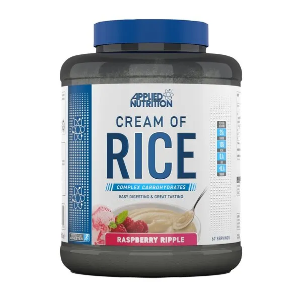 Applied Nutrition - Kleik Ryżowy, Cream of Rice, Raspberry Ripple, Proszek, 2000g