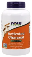 NOW Foods - Activated Carbon, 200 capsules