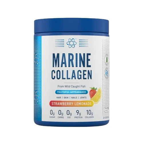 Applied Nutrition - Kolagen Morski, Marine Collagen, Strawberry Lemonade, Proszek, 300g