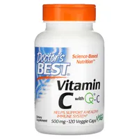 Doctor's Best - Vitamin C Quali-C, 500mg, 120 vkaps