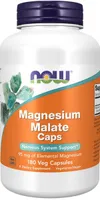 NOW Foods - Magnesium Malate, Jabłczan, 180 vkaps