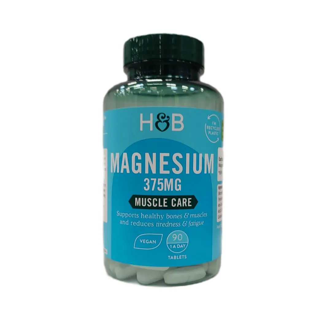Holland & Barrett - Magnez, 375mg, 90 tabletek