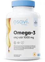 Osavi - Omega-3 Fish Oil, 1000mg, Natural Flavor, 120 Softgeles