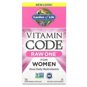 ﻿Garden of Life - Vitamin Code RAW ONE dla Kobiet, 75 kapsułek