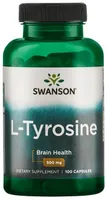 Swanson - L-Tyrosine, 500mg, 100 capsules