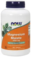 NOW Foods - Magnesium Malate, 1000 mg, 180 tablets