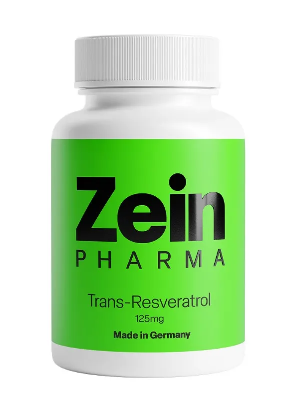 Zein Pharma - Resveratrol, 125mg, 120 capsules