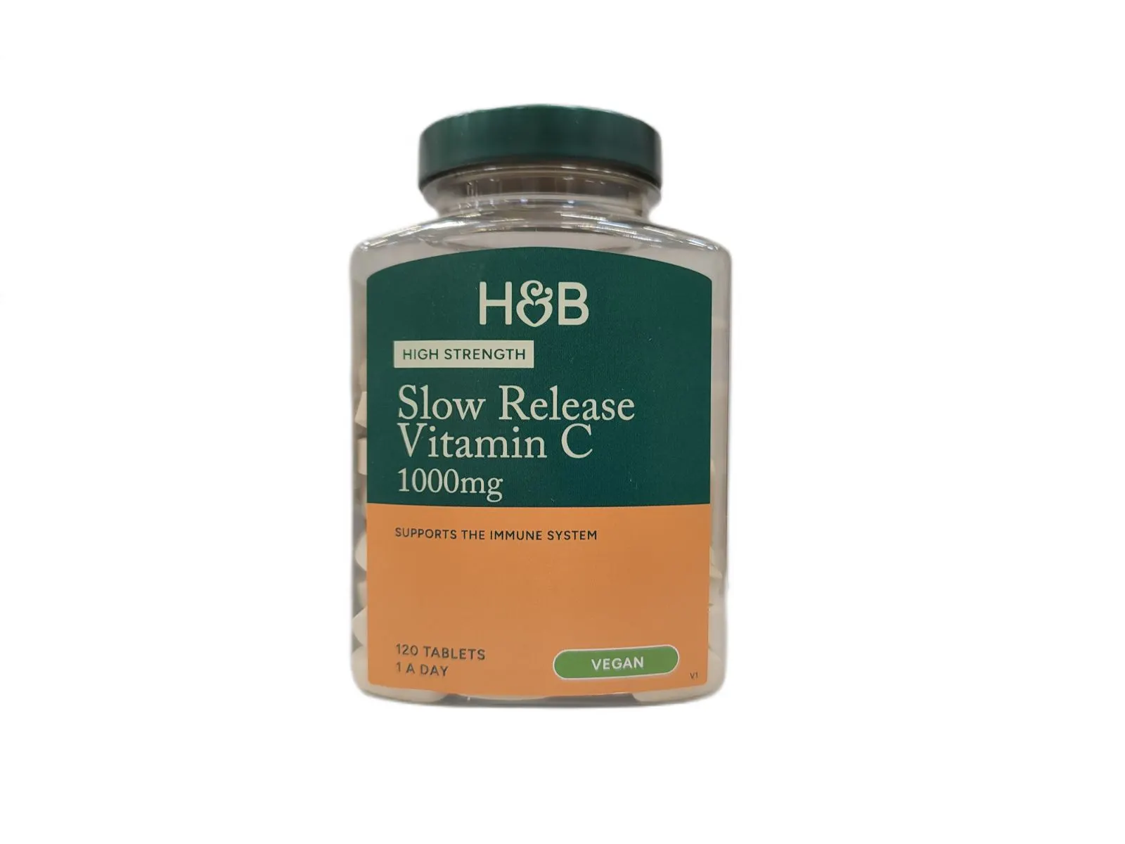 Holland & Barrett - Witamina C, High Strength Slow Release, 1000mg, 120 tabletek