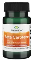 Swanson - Beta Carotene, 10,000 IU, 100 softgels