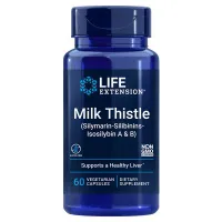 Life Extension - Milk Thistle, Silymarin-Silibinins-Isosilybin A & B, 60 vkaps