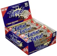 Weider - Yippie! Bars, Double Choc Cookies, 12 bars (45 grams)