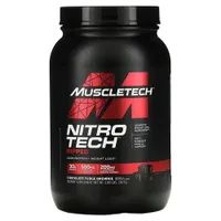 MuscleTech - Nitro-Tech Ripped, Odżywka Białkowa, Chocolate Fudge Brownie, Proszek, 907g