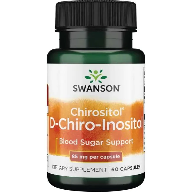 Swanson - D-Chiro-Inozytol, 60 kapsułek