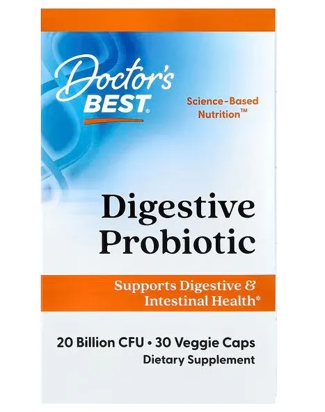 Doctor's Best - Probiotyk, 20 mld CFU, 30 vkaps 