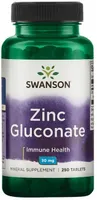 Swanson - Zinc, Zinc Gluconate, 30mg, 250 tablets