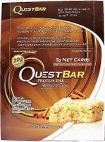 Quest Nutrition - Quest Bar, Baton Proteinowy, Cinnamon Roll, 12 Batonów x 60g
