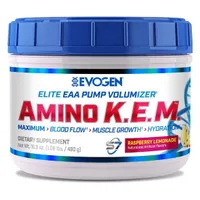 Evogen - Amino KEM EAA, Raspberry Lemonade, Powder, 480g